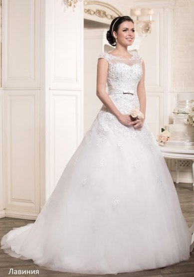 Свадебное платье Лавиния-A39168 - Свадебный салон ALEDA (Гороховая 64)