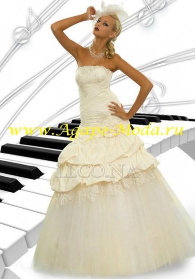 Свадебное платье Божена-A39408 - Свадебный салон Agape