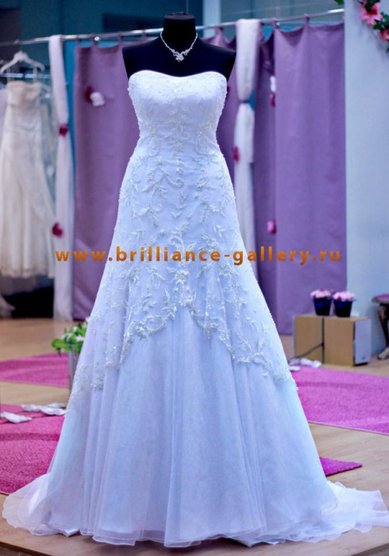 Свадебное платье Элина-B39430 - Свадебный салон Brilliance