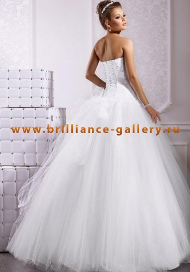 Свадебное платье Поцелуй-B39432 - Свадебный салон Brilliance