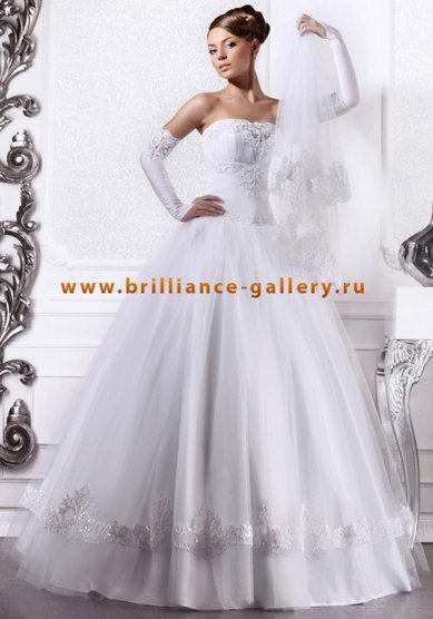 Свадебное платье Драгоценность-B39442 - Свадебный салон Brilliance