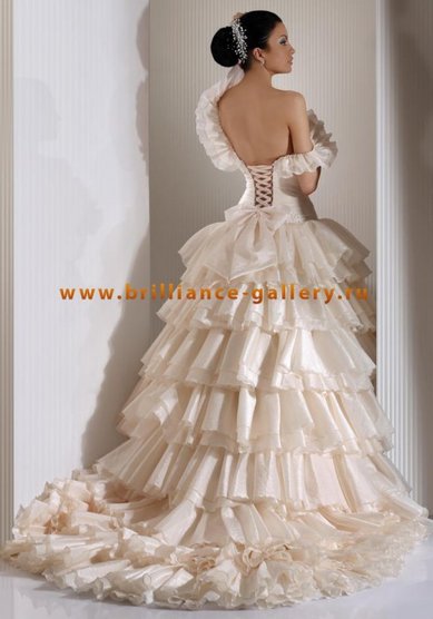 Свадебное платье Барселона-B39444 - Свадебный салон Brilliance