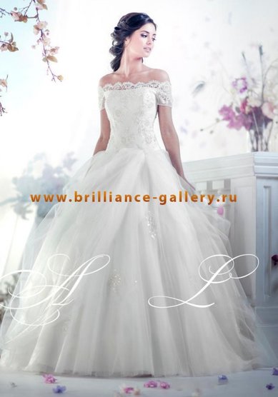 Свадебное платье Анастасия-B39445 - Свадебный салон Brilliance