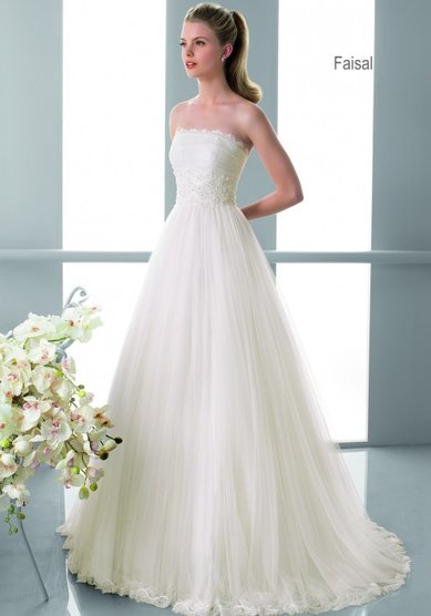 Свадебное платье FAISAL-T39691 - Свадебный салон TOPAZA PELLA