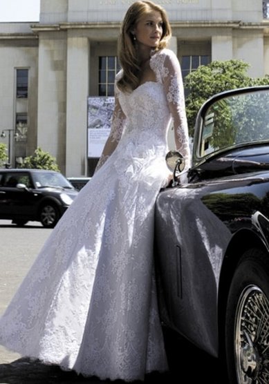 Свадебное платье FRANCE-T39701 - Свадебный салон TOPAZA PELLA