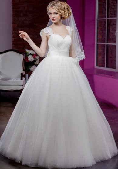 Свадебное платье Шантиль-Г40540 - Свадебный салон-ателье Галена