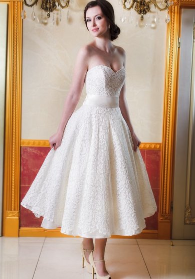 Свадебное платье Кира-A40848 - Свадебный салон ALEDA (Гороховая 64)