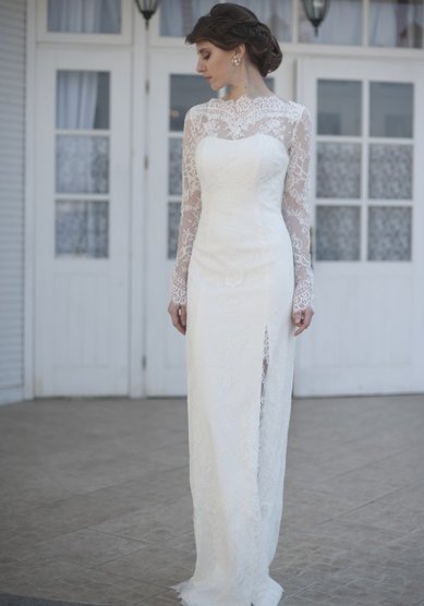 Свадебное платье Анна-A40979 - Свадебный салон ALEDA (Гороховая 64)