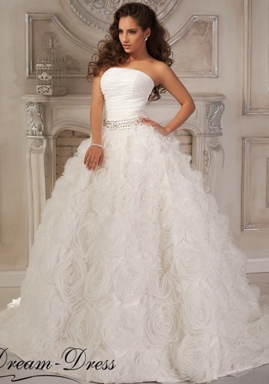 Свадебное платье Rosa-D41366 - Свадебный салон Dream Dress