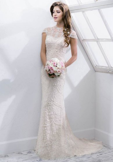 Свадебное платье Amanie (4SD820)-И41430 - Салон свадебной и вечерней моды Интерстиль