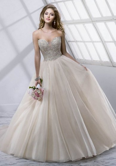 Свадебное платье Angelette (4SS811)-И41431 - Салон свадебной и вечерней моды Интерстиль