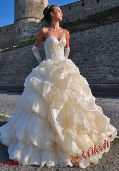 Свадебное платье Искушение-A41475 - Свадебный салон ALEDA (Гороховая 64)