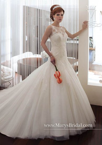 Свадебное платье Анжелика (6287)-И42206 - Салон свадебной и вечерней моды Интерстиль