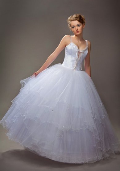 Свадебное платье Линда-A42337 - Свадебный салон ALEDA (Гороховая 64)