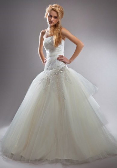 Свадебное платье Джина-A42339 - Свадебный салон ALEDA (Гороховая 64)