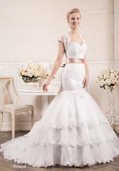 Свадебное платье Клара-A42370 - Свадебный салон ALEDA