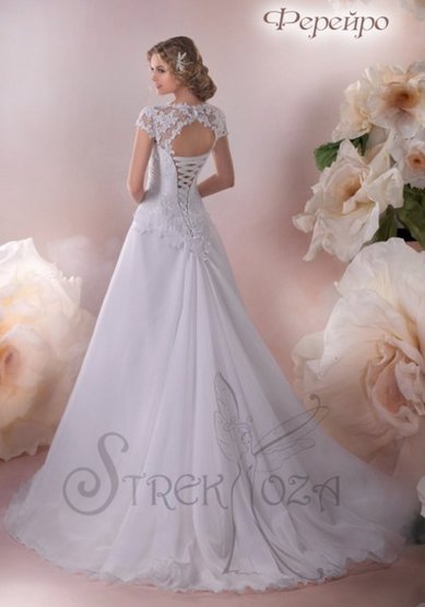 Свадебное платье Ферейро-V42581 - Свадебный салон VESTA-BRIDE