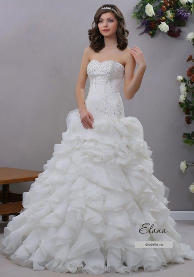 Свадебное платье D-1405 (Элана)-D42683 - Свадебный салон Dio Della