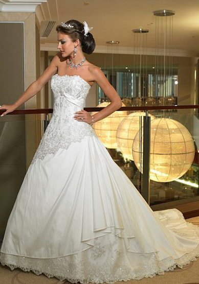 Свадебное платье Элизабет-A43304 - Свадебный салон Allure