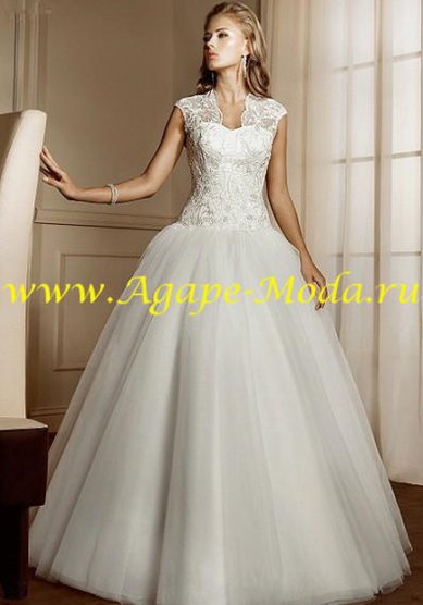 Свадебное платье Эльза-A43527 - Свадебный салон Agape