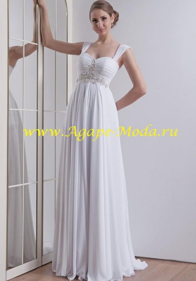 Свадебное платье Эльвира-A43528 - Свадебный салон Agape