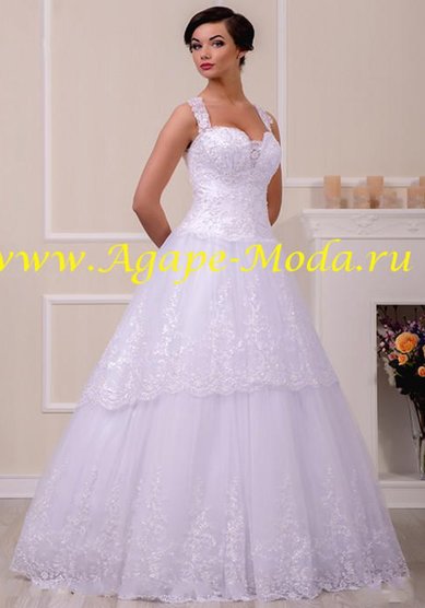 Свадебное платье Снежана-A43534 - Свадебный салон Agape
