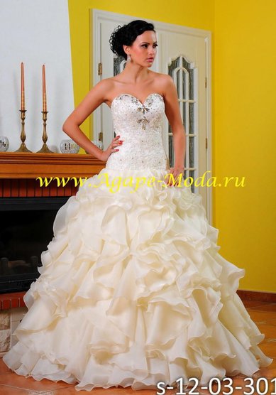 Свадебное платье Лючия-A43543 - Свадебный салон Agape