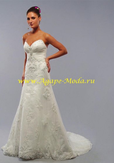 Свадебное платье lo-ve-la-A43544 - Свадебный салон Agape