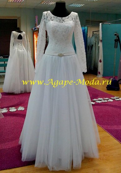 Свадебное платье Жасмин-A43559 - Свадебный салон Agape