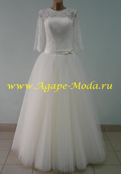 Свадебное платье Виктория-A43567 - Свадебный салон Agape