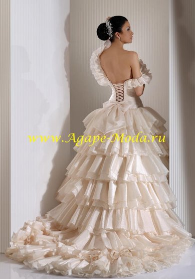 Свадебное платье Барселона-A43571 - Свадебный салон Agape