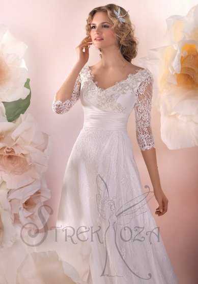 Свадебное платье Рашель-A43690 - Свадебный салон ALEDA (Гороховая 64)