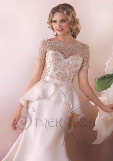 Свадебное платье Эдита-A43692 - Свадебный салон ALEDA (Гороховая 64)