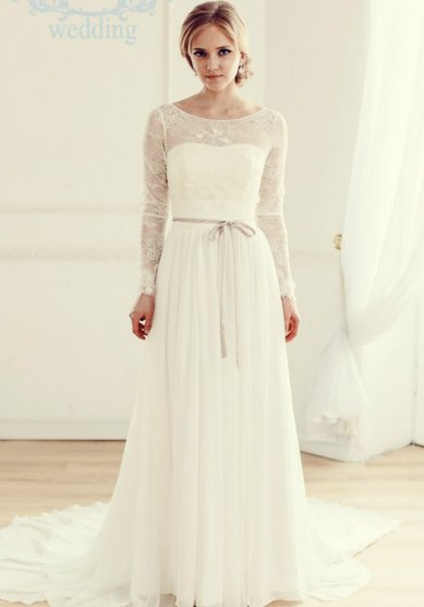 Свадебное платье Эвелин-V44865 - Свадебный салон Vesna