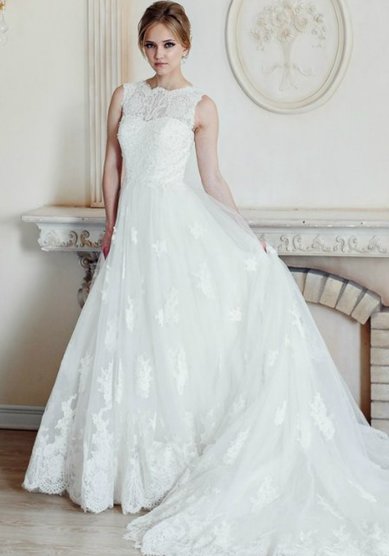 Свадебное платье Маргарэт-V44867 - Свадебный салон Vesna