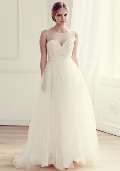 Свадебное платье Лизель-V44894 - Свадебный салон Vesna