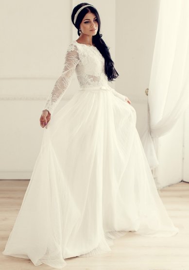 Свадебное платье Мириам-V44896 - Свадебный салон Vesna