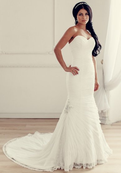 Свадебное платье Сотера-V44897 - Свадебный салон Vesna