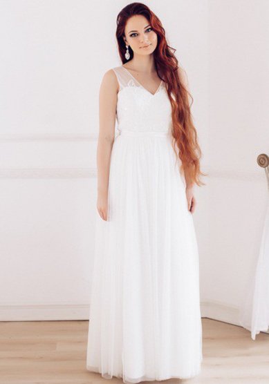 Свадебное платье Майя-V45001 - Свадебный салон Vesna