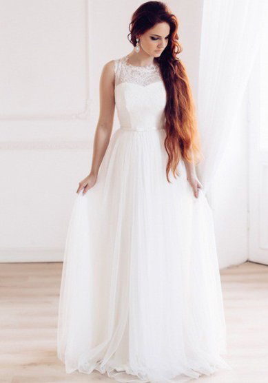 Свадебное платье Мириам Люкс-V45002 - Свадебный салон Vesna