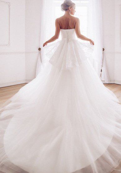 Свадебное платье Эльза-V45009 - Свадебный салон Vesna