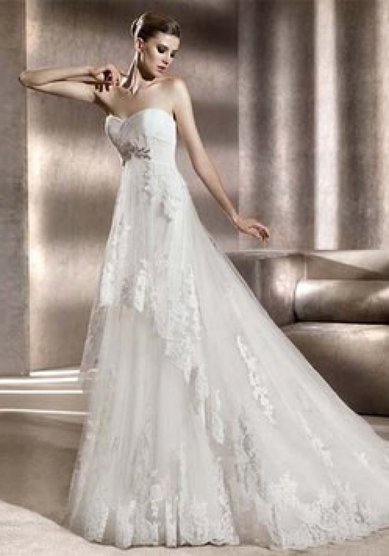 Свадебное платье Лилас-V45279 - Свадебный салон Vesna