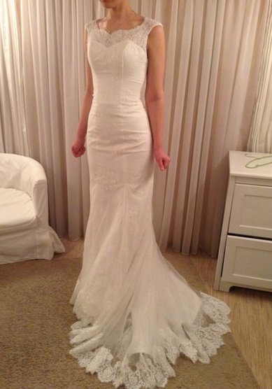 Свадебное платье Грэйс-V45440 - Свадебный салон Vesna