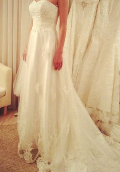 Свадебное платье Луиза-2-V45446 - Свадебный салон Vesna