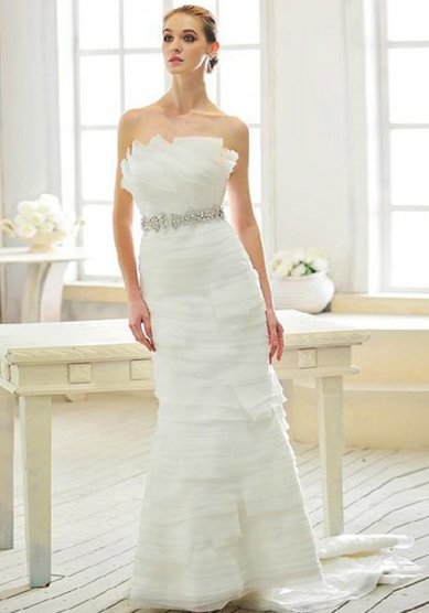 Свадебное платье Августа-V45451 - Свадебный салон Vesna