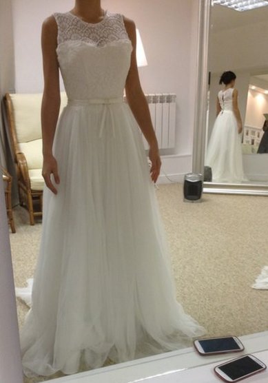 Свадебное платье Джена-V45453 - Свадебный салон Vesna