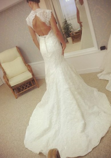 Свадебное платье Камилла-2-V45456 - Свадебный салон Vesna