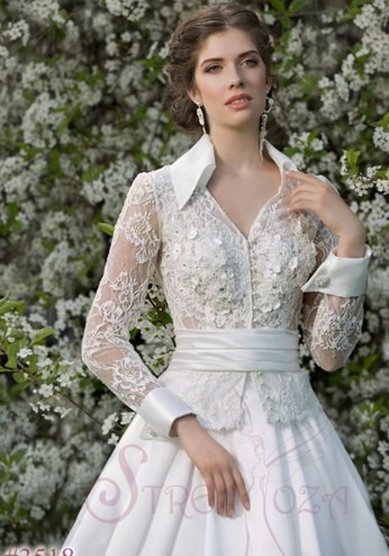 Свадебное платье Мартэ-A45706 - Свадебный салон ALEDA (Гороховая 64)