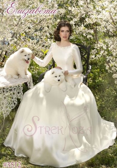 Свадебное платье Елизавета-A45708 - Свадебный салон ALEDA (Гороховая 64)