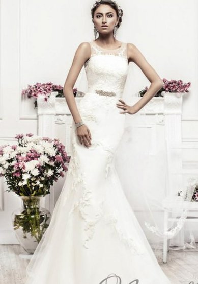 Свадебное платье Дана-A45755 - Свадебный салон ALEDA (Гороховая 64)